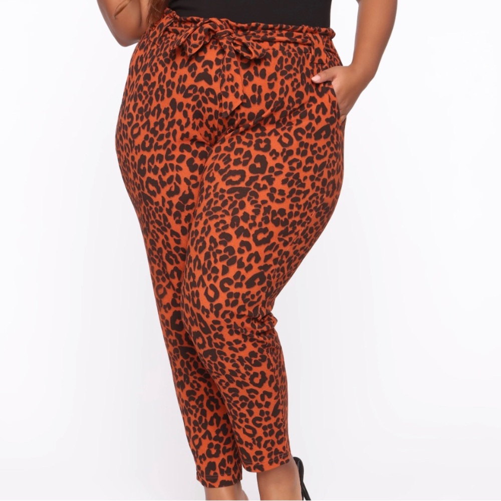 Cheetah pants